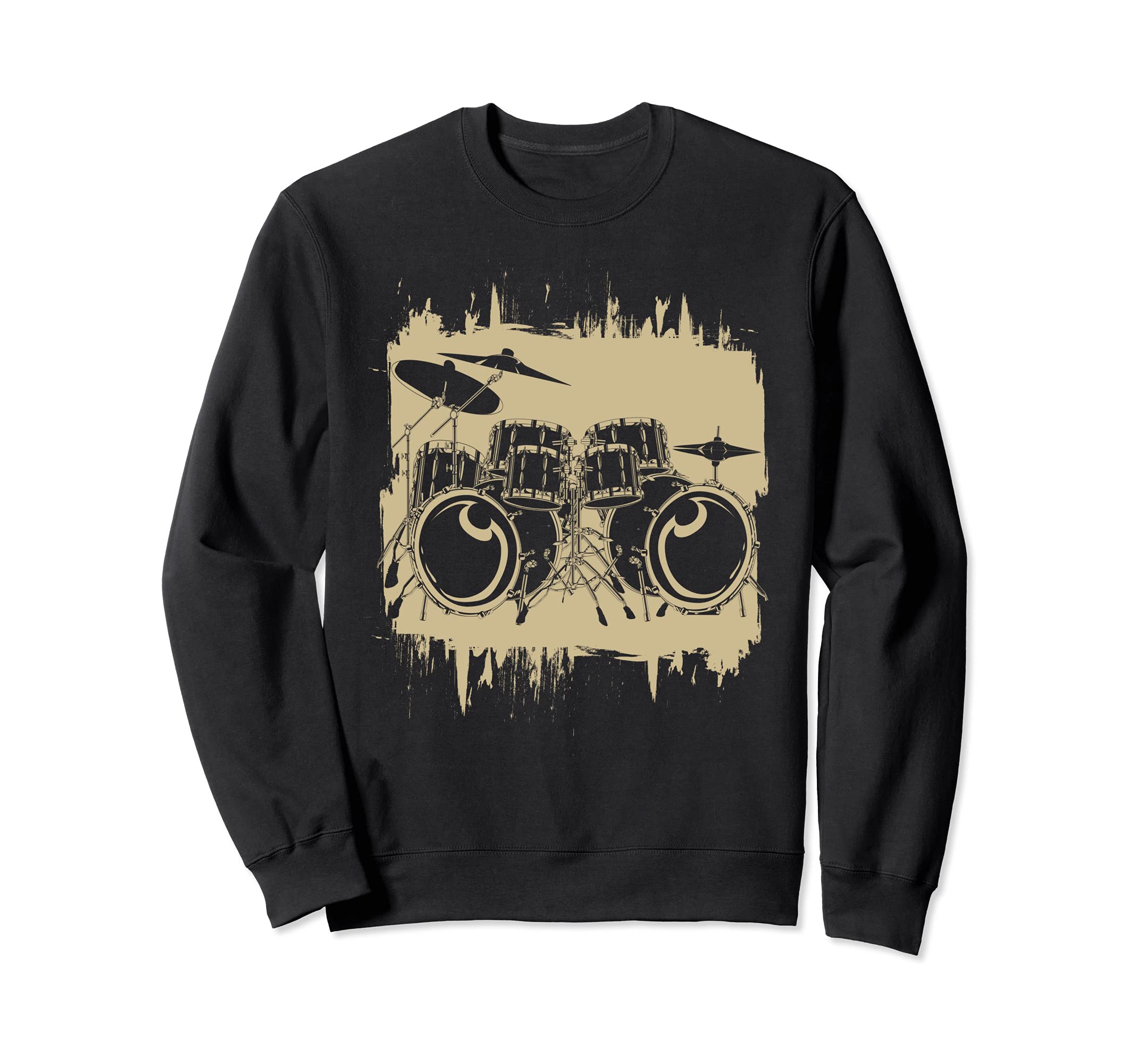 Drum Set Drums Player Drummer Musician Percussion Drums Sweatshirt