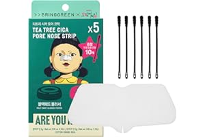 BRING GREEN X NETFLIX SUQID GAME Edition Tea Tree Cica Pore Nose Strip 5P