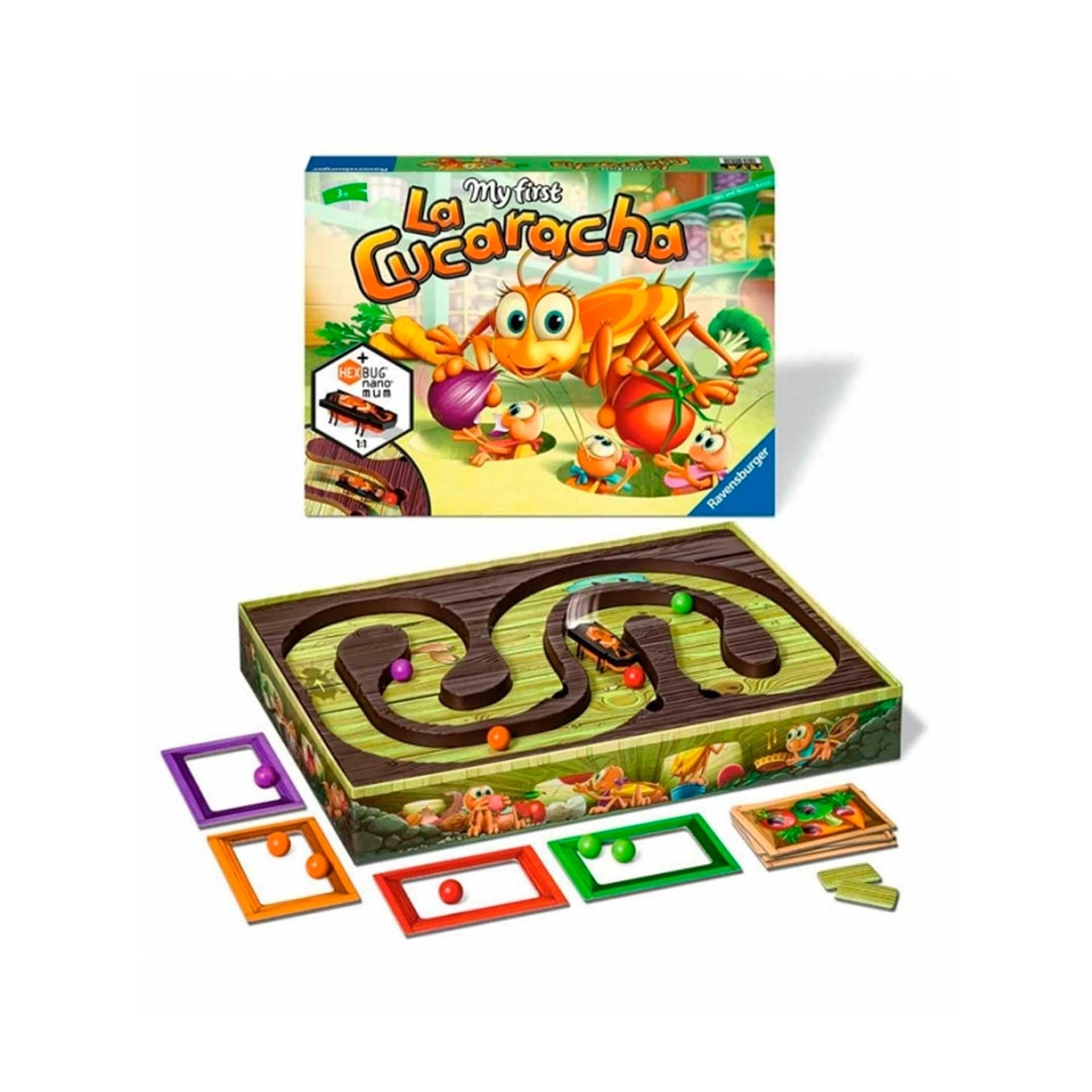 Ravensburger 20582 My First La Cucaracha English version, Children Game, 2-4 Players, Recommended age 3+