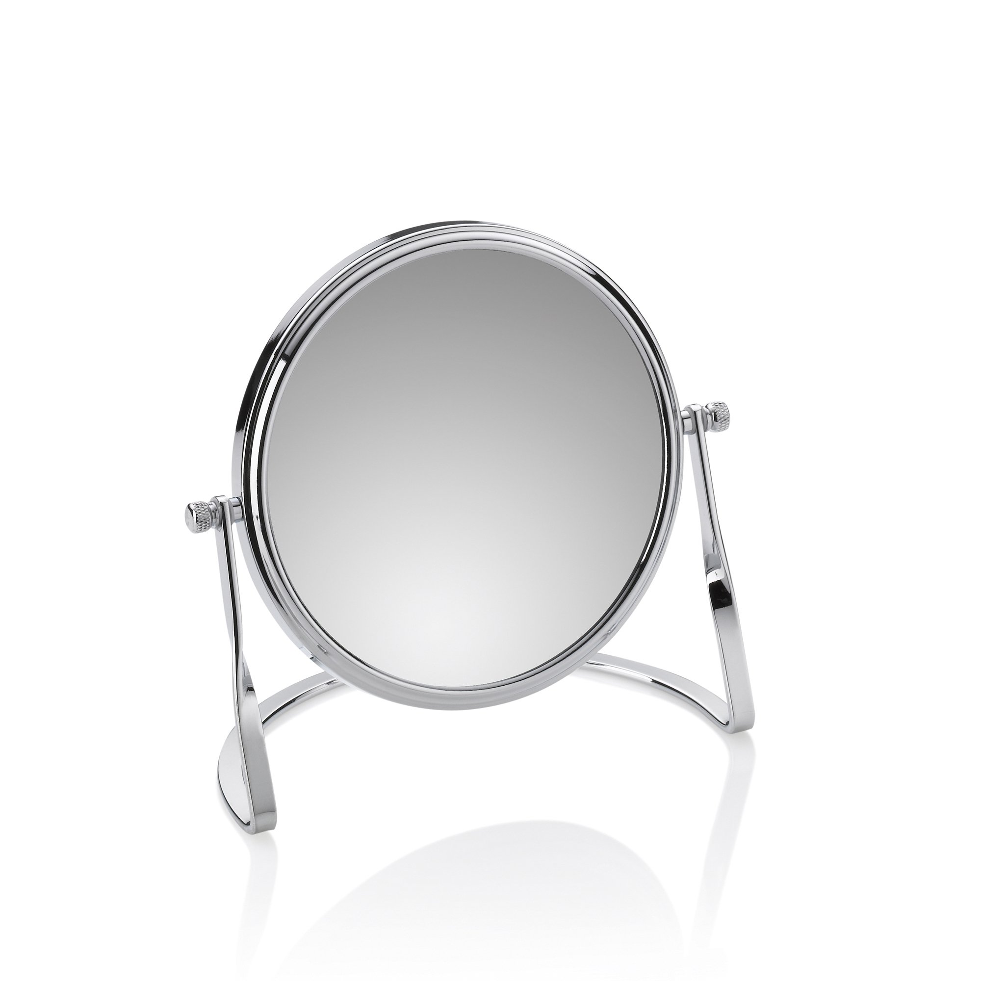 Kela Simona 20641 Pedestal Mirror 1 x 7x Magnification Diameter 12 cm Metal