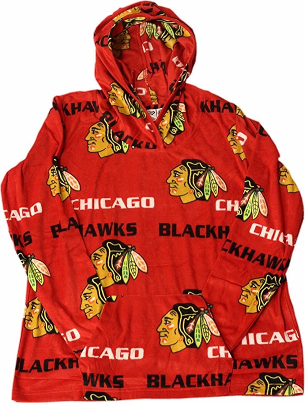 blackhawks sherpa pullover