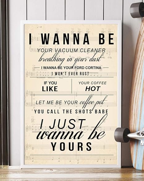 Amazon De Posterdruck I Wanna Be Yours 16 X 24