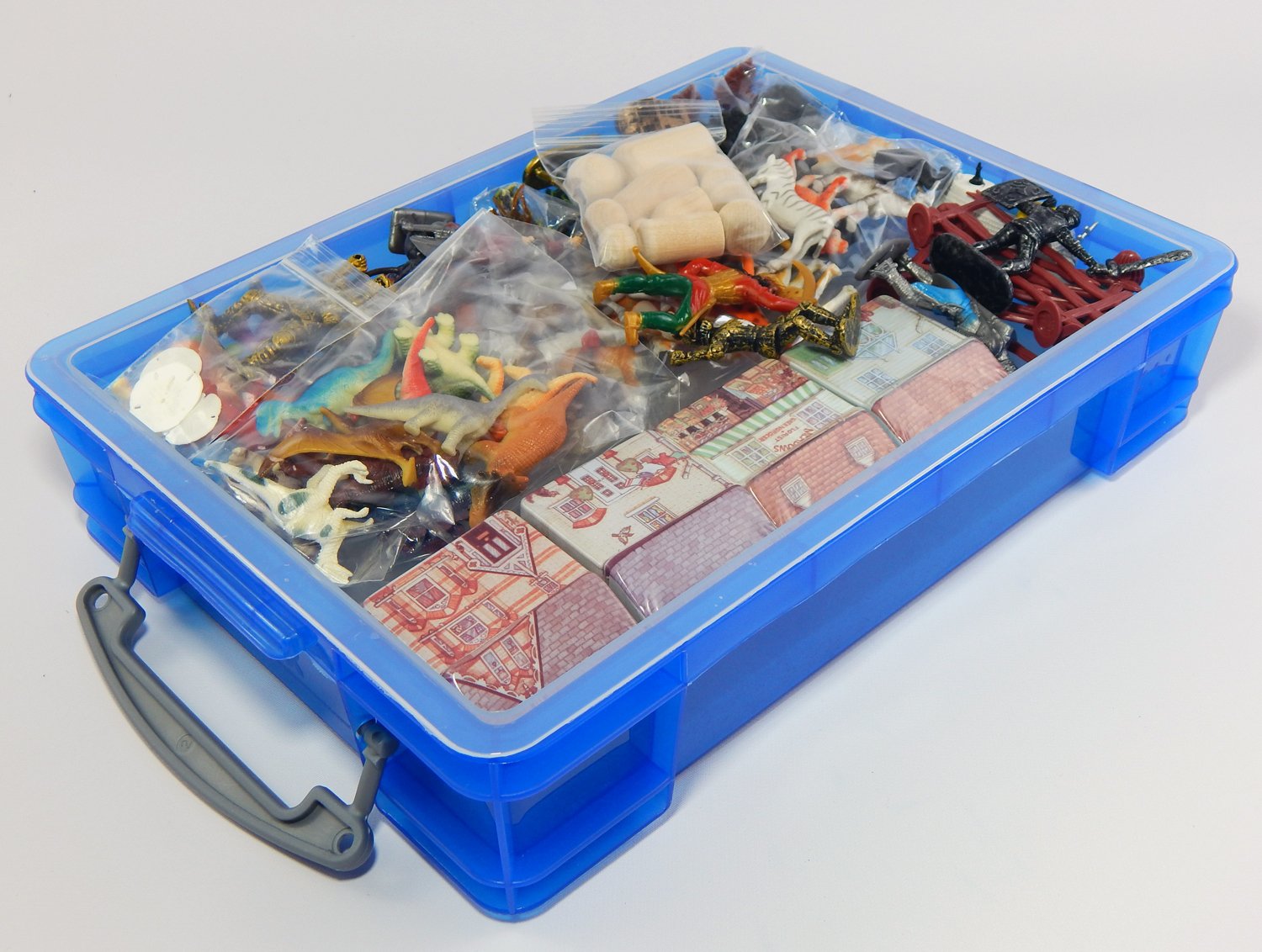 Play Therapy Sand Tray Basic Portable Starter Kit with Tray, Sand, and