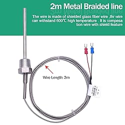 Twidec/2M NPT 1/2"inch (6X100MM) Pipe Thread
