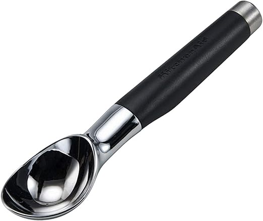 KitchenAid Gourmet Ice Cream Scoop, One Size, Matte Black