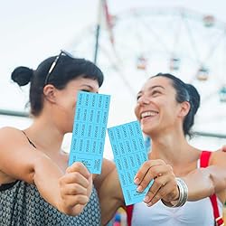 Kosiz 504 Sheets 20 Bid Raffle Ticket with