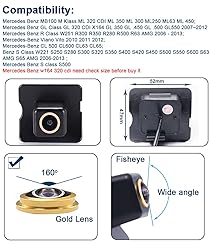 Fisheye 1280x720 Pixel car Backup Camera Reverse