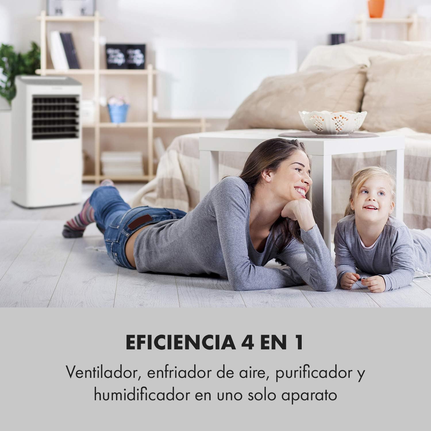 KLARSTEIN Coldplayer - Enfriador de Aire 4-en-1, Ventilador ...