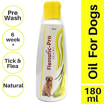 TTK FLEMATIC-Pro Skin Oil for Dogs (180 ml)