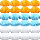 Preboun 24 Pcs Washable Pads for Body Sculpting Machine, Washable Massage Pad, Fiber Pads Replaceable Cloth Covers Replaceable Massager Cloth Covers for Comfortable and Effective Massaging