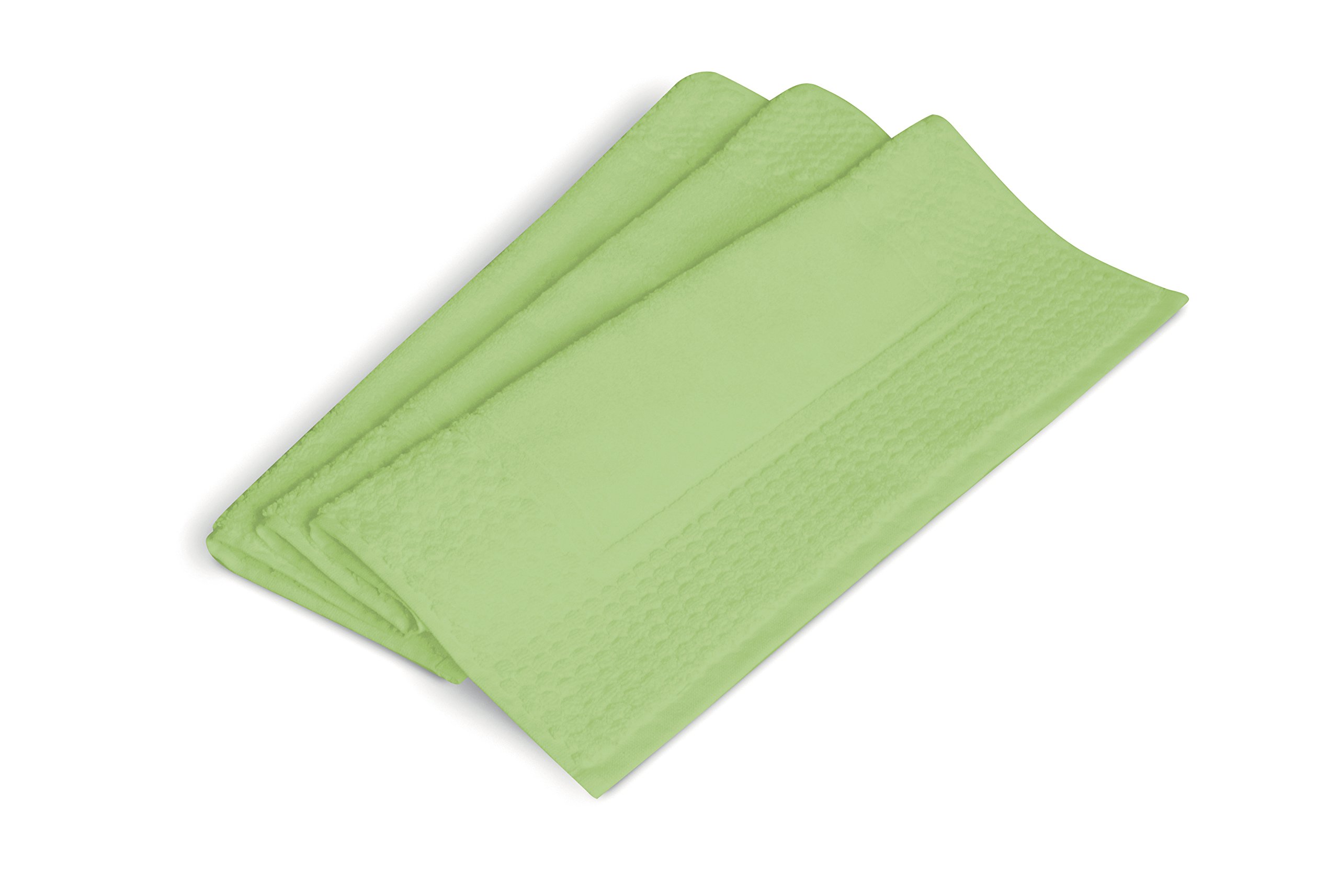 Excelsa Bath Mat, Cotton, Green, 50 x 80 cm