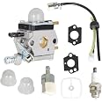 Carburetor & Fuel Line Kit For ECHO Mantis Tiller Models 7222, 7225, 7230, 7240, 7920