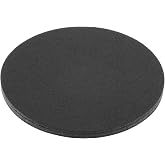 MECCANIXITY Plant Coasters 10 Inch Reversible Absorbent Waterproof Round Felt Pad Mat, Black 3 In1 Set