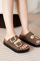 Project Cloud Genuine Leather Platform Sandals