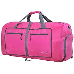 Woogwin Travel Duffel Bag Large Foldable Waterproof
