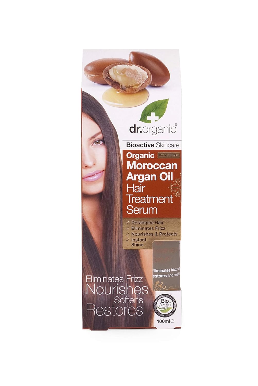 Organic Doctor Moroccan Argan Oil Hair Treatment Serum, 100 mL