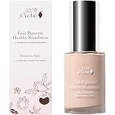 100% PURE Fruit Pigmented Healthy Foundation, Alpine Rose, Liquid Foundation Makeup, Anti-aging, Full Coverage, Matte Finish - 1 Fl Oz