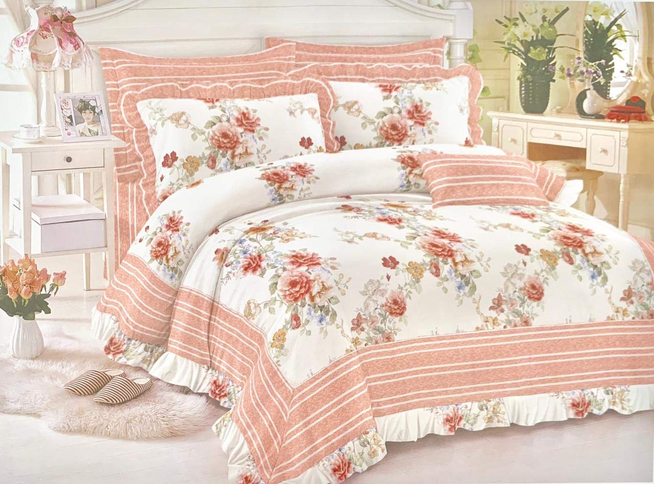 Buy Mil Furnishings Elegant King Size Glace Cotton Comforter Set