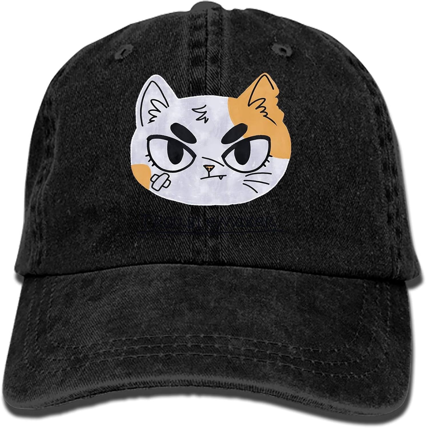 hat that says no