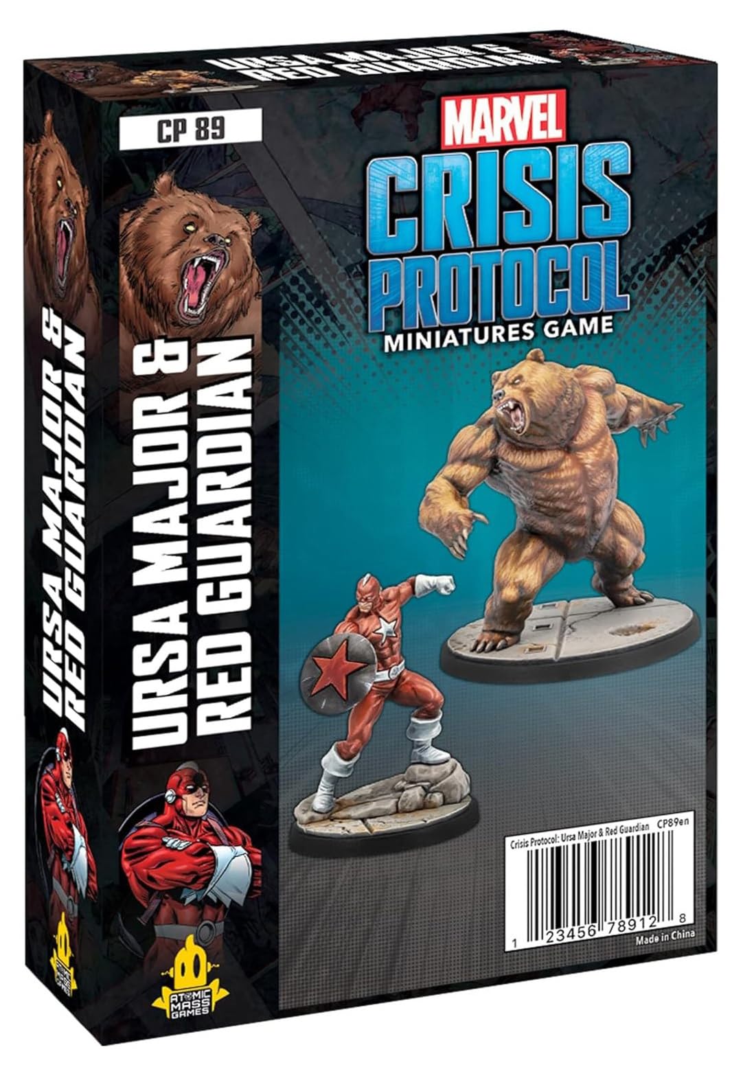 Atomic Mass Games Ursa Major & Red Guardian: Marvel Crisis Protocol Miniatures Game Ages 14+ 2 Players 45 Minutes Playing Time, FFGCP89