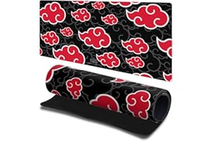 Head Case Designs Officially Licensed Naruto Shippuden Akatsuki Pattern Graphic Art 23.62 x 11.81 x 0.12 inches (600 x 300 mm) - L Gaming Office Desk PC Keyboard Mouse Mat Pad