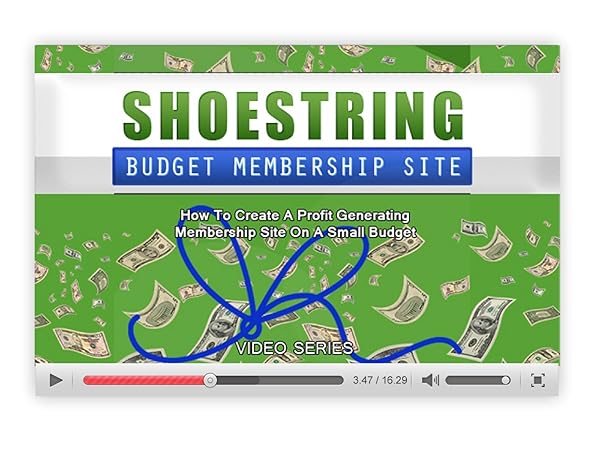 Watch Shoestring Budget Membership Site How To Create A Profit 