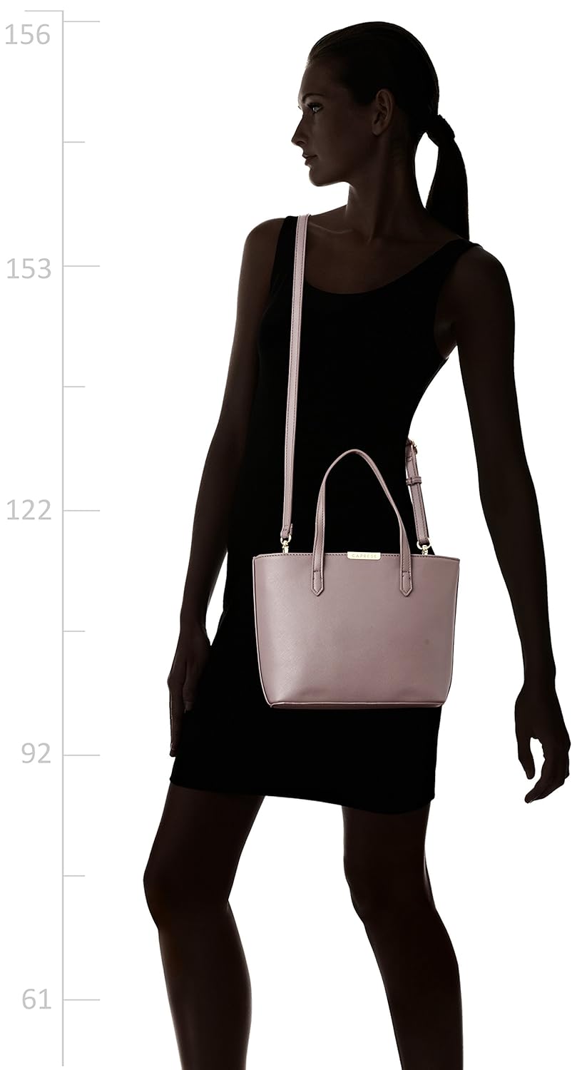 caprese women's tote bag (ash pink)