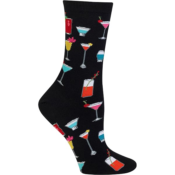 Hot Sox HOTSOX Women's Nympheas Crew Socks Green Deals | Clothing
