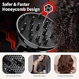 AISEELY Universal Hair Diffuser for Curly Hair 1.57-2.7in Nozzles view 2