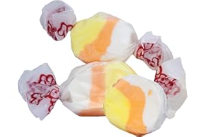 Taffy Town Saltwater Taffy- Candy Corn | Gourmet | Nougat-Style Candy| Soft & Delicious| Sumer Snack Treats| Party Good Candies | 2.5 lbs