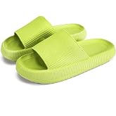 rosyclo Cloud Slippers for Women and Men Cushioned Thick Sole Slide Sandals | Pillow Comfort Ultra-Soft Sole Shower Shoes, Foot Pain Relief, Non-Slip, Easy to Clean, Waterproof for Indoor Outdoor Slides