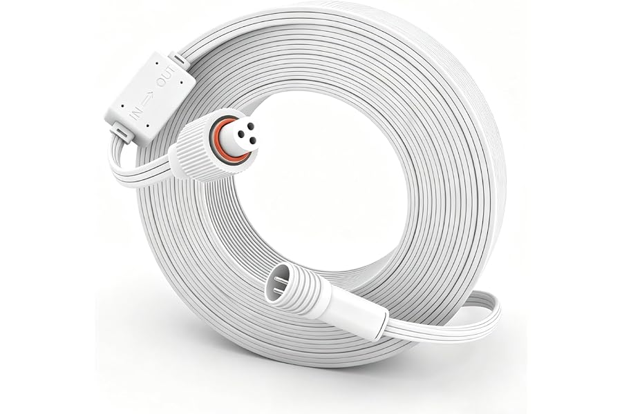 Driver Module Extension Cable for Govee Permanent Outdoor Lights Pro H706 | Only for Govee Pro H706ABC H806ABC H705ABC Light Extension,with Driver Module Signal Booster Help Up to 200FT - 10FT