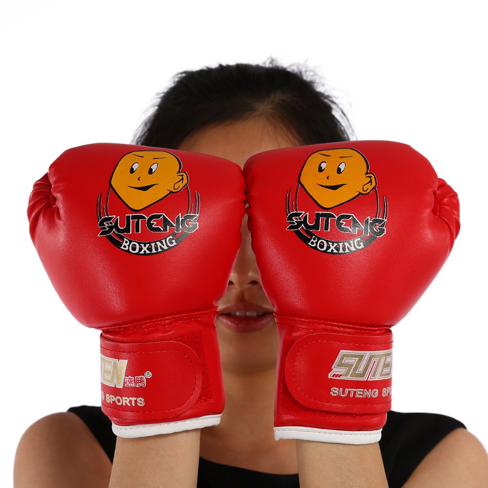 Gloglow Guantes De Boxeo Para Ninos De 3 Colores Con Dibujos Animados Y Mma De Poliuretano Guantes De Entrenamiento De Muay Thai Sparring Boxeo Deportes Y Aire Libre Vedatbaltaci Com Tr