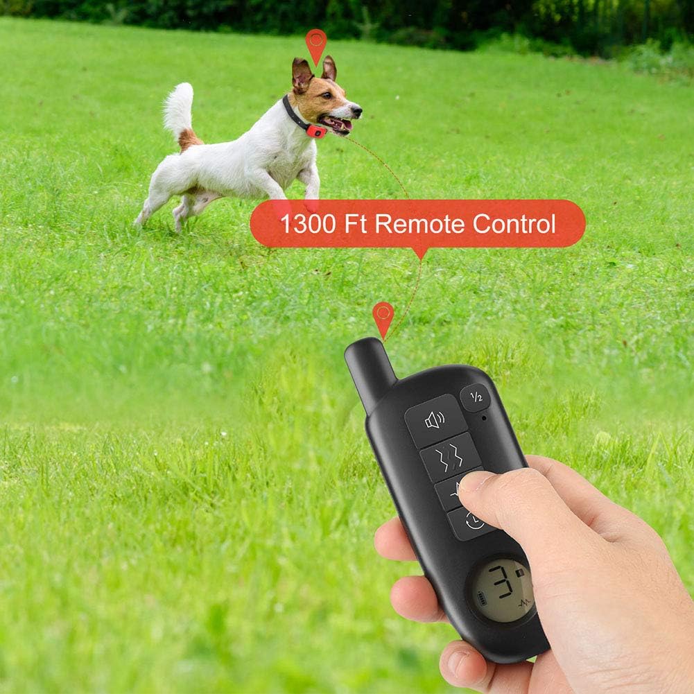 Reviews COVONO Dog Shock Collar with Remote, Rechargeable Training