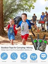Inspireyes Rechargeable Walkie Talkies 3-Pack Kids Toy Gift Long Range 48Hr view 4