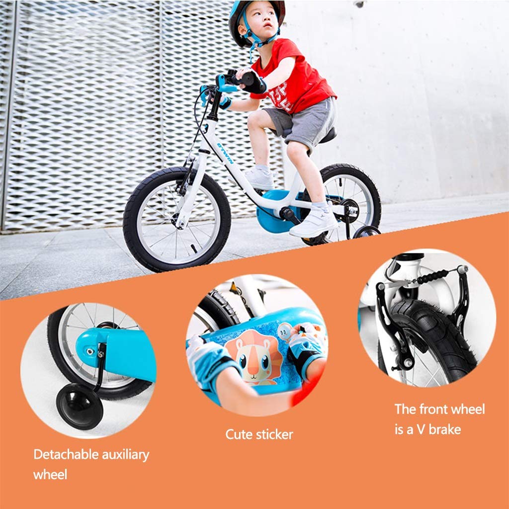 信頼 14インチ子供用自転車1 3歳の男の子と女の子の自転車ベクターイラストブルーバイク 写真ブルーバイク子供のおもちゃ子供の贈り物写真子供の贈り物子供の三輪車 Color Blue Size 14 Inches 14 Inches Blue B07nsv7lcc 最安値 Raviatowen Conseil Fr
