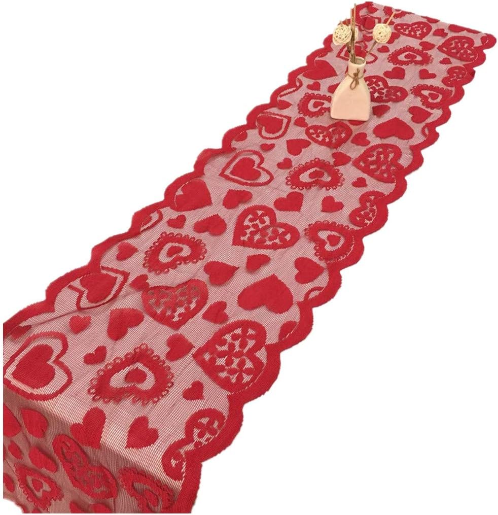 Best valentine table runner 72 inch