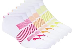 PUMA Women's Athletic Low-Cut No Show Socks (Pack of Six)