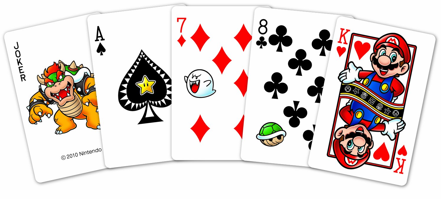 Nintendo Super Mario Standard Playing Cards (Japan Import)