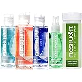 Fleshlight Fleshlube Elements 4 oz | Fire, Water, Ice | Fleshwash and Renewing Powder
