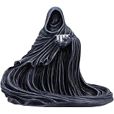 Nemesis Now The Last Scent Backflow Incense Burner | Backflow Incense Burner, Smoke Cascades Down Sculpted Design, Hand-Painted Resin