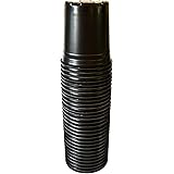 9Greenbox New Plastic Nursery 1 Gallon Trade Pot, 4 Pound (Pack of 30)