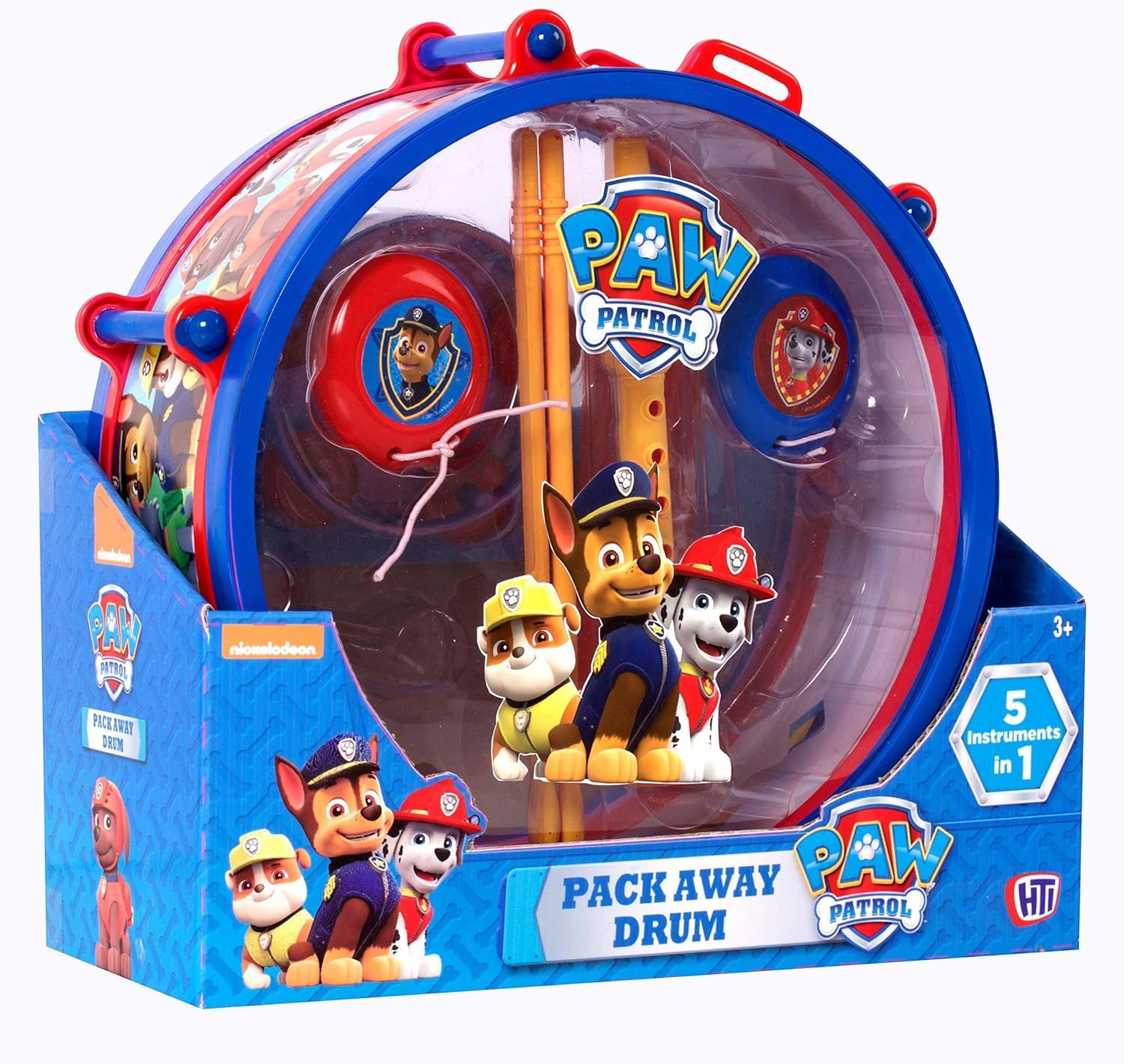 Paw Patrol Pack Away Drum Set