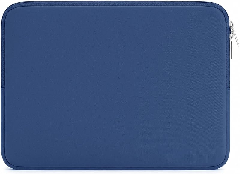 RAINYEAR Laptop Sleeve Case 13.3 Inch Navy Blue Protective Zipper Bag