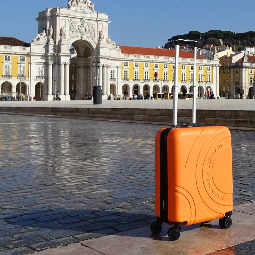 Trolley de ABS con Ruedas de 55 x 40 x 20 cm Extensible a 55 x
