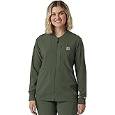 Carhartt Womens Women's Force® Cross-Flex Lightweight Scrub Jacket