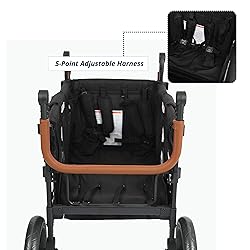 Keenz Duo Stroller Wagon with Canopy, 4-Passenger