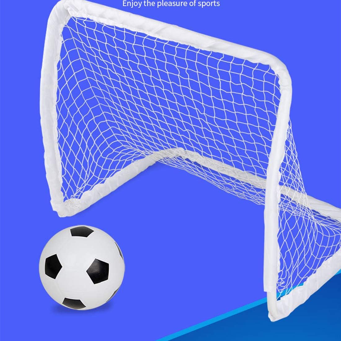 Toys Games Ball Games Ggoddess Football Goal Post Net With Ball Pump Indoor Outdoor Soccer Sport Games Mini Training Practice Set Soccer Goal Portable Iron Frame Soccer Net Halocharityevents Com