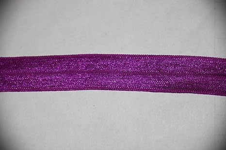 Amazon Com 10 Yds Bright Magenta Headband Hair Tie Ties Stretch