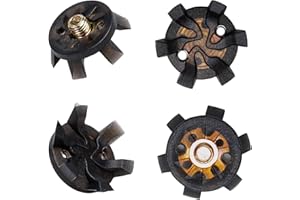 FENLERN Golf Shoe Spikes TPU Cleat Metal Thread Screw 6mm Dia